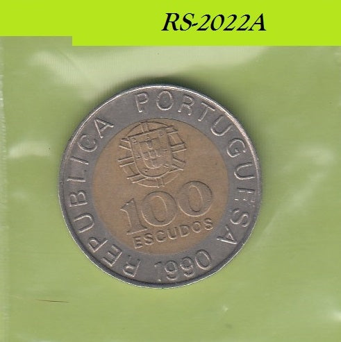 S8-RES-2022 Portugal 100 ESCUDOS 1990 ZG KM645.1