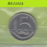 S8-RES-2102 Tsjechië 5 KORUN 1994  XF/UNC KM8