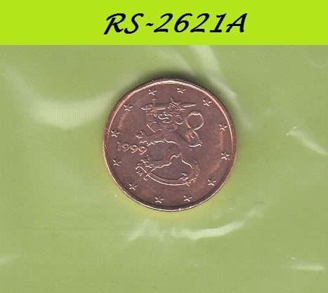 S8-RES-2621 Finland 1 CENT 1999  UNC KM98