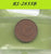 S8-RES-2655 Ierland 1/2 PENNY 1971  VF KM19