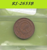 S8-RES-2655 Ierland 1/2 PENNY 1971  VF KM19