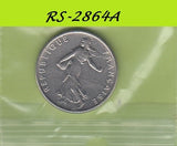 S8-RES-2864 Frankrijk 1/2 FRANC 1968  VF KM931.1