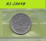 S8-RES-2864 Frankrijk 1/2 FRANC 1968  VF KM931.1