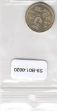 S9-B01-0020 China 5 Jiao UNC 1992 KM336