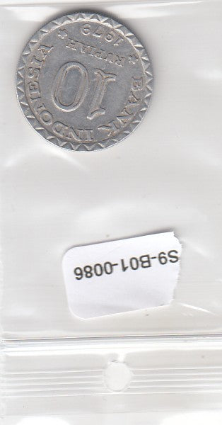 S9-B01-0086 Indonesia 10 Rupiah VF 19798 KM44
