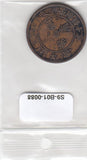 S9-B01-0088 China 10 cash VF 1908?