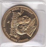 S9-B10-0035 Germany Token   1987    REAGAN AND GORBACHEV