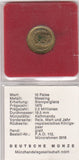 S9-B10-0047 Nepal 10 Paise UNC 1975 KM809  FAO