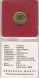 S9-B10-0047 Nepal 10 Paise UNC 1975 KM809  FAO