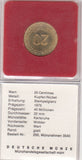 S9-B10-0072 Algeria 20 Centimes UNC 1975 KM107.1  FAO Type-1