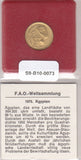 S9-B10-0073 Egypt 5 Milliemes UNC 1975 KM445!!  FAO