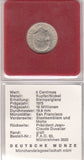 S9-B10-0082 Haitie 5 Centimes UNC 1975 KM119  FAO