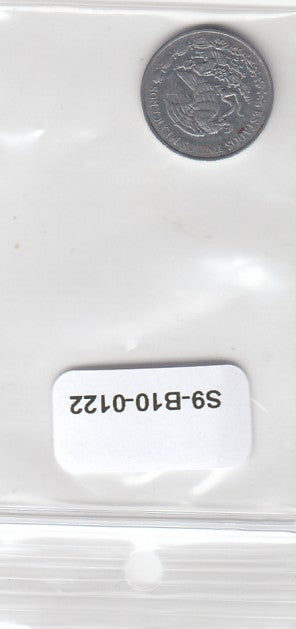 S9-B10-0122 Mexico 10 Centavos VF  1994 KM547