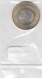 S9-B12-0033-M03 India 10 Rupees UNC 2020 KM514 Calcutta