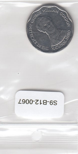 S9-B12-0067 Jamaica 10 Dollars UNC 2012 KM190