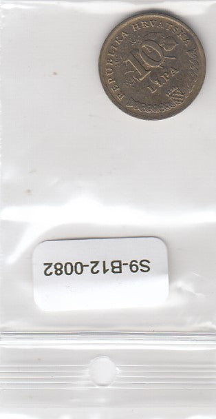 S9-B12-0082 Kroatië 10 Lipa UNC 1993 KM6