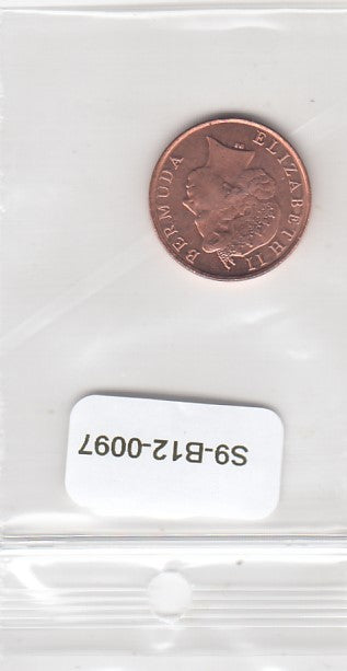 S9-B12-0097 Bermuda 1 Cent UNC 2009 KM107