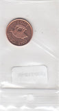 S9-B12-0097 Bermuda 1 Cent UNC 2009 KM107
