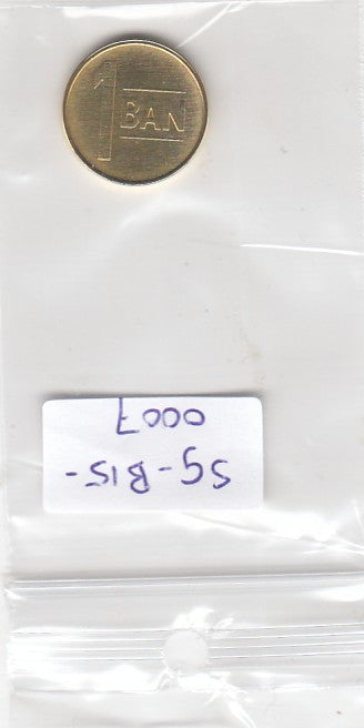 S9-B15-0007-M49 Romania 1 ban UNC 2018 KM441