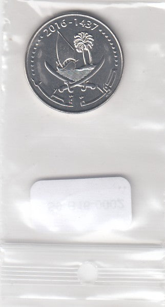S9-B16-0002-M34 Qatar 50 Dirham UNC 2016 KM84