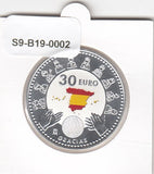 S9-B19-0002-M01 Spanje 30 Euro UNC 2020 KM1494 Zilver