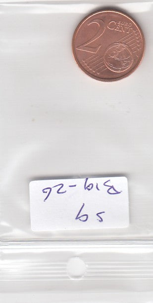 S9-B19-0026 Ireland 2 Cent UNC 2002 KM33