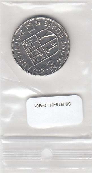 S9-B19-0112-M05 Mauritius 1 Rupee UNC 2012 KM55A    MAGN