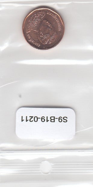 S9-B19-0211 Thailand 50 Satang UNC 2018 Y573