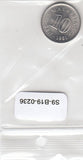 S9-B19-0236 Malaysia 10 Sen UNC 1981 KM3