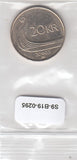 S9-B19-0295 Norway 20 kroner UNC 2003 KM453   TYPE B!