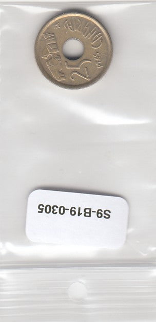 S9-B19-0305 Spanje 25 Peseta ZFR+ 1994 KM933   Canarische