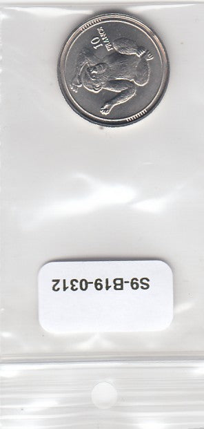 S9-B19-0312 Djibouti 10 Francs UNC 2003 KM324   RARE!!!!