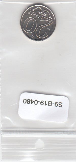 S9-B19-0480-M03 Kazakhstan 20 Tenge AU 2012 KM26