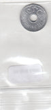S9-B19-0490 French Indochina 5 Cent UNC 1943 KM27   Grooved edge