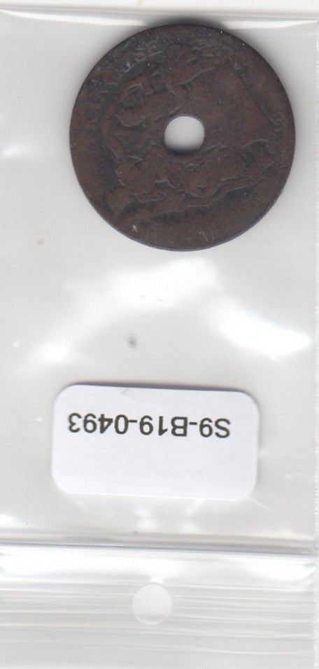 S9-B19-0493 Frans Indochina 1 Cent FI 1898 KM8