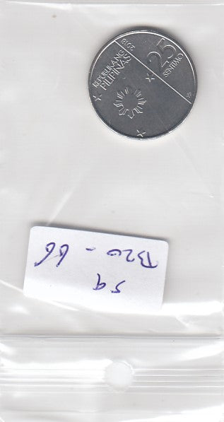 S9-B20-0066 Philippines 25 Sentimo UNC 2018 KM299