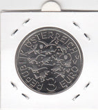 S9-B20-0071 Austria 3 Euro UNC 2022 KM3337   Ornithomimus