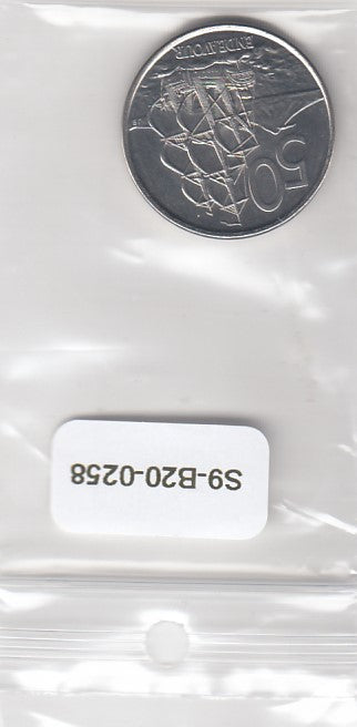 S9-B20-0258-M04 New Zealand 50  Cents UNC 2016 KM119a