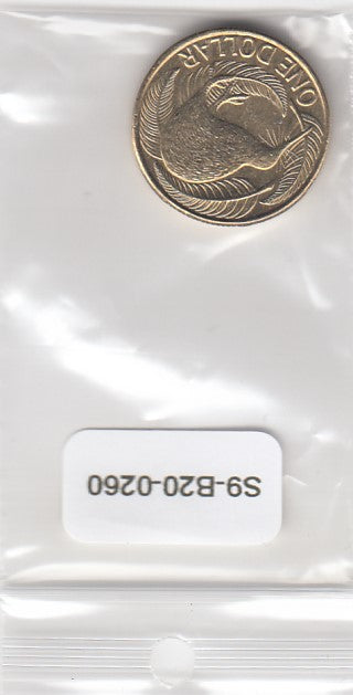 S9-B20-0260-M04 New Zealand 1 Dollar UNC 2015 KM120