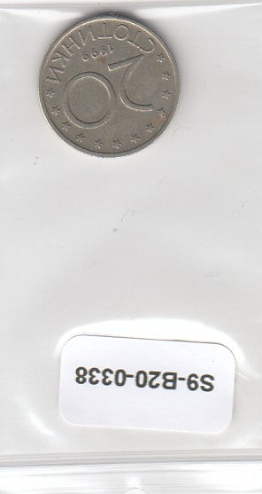 S9-B20-0338 Bulgaria 20 Stotinka VF 1999 KM241