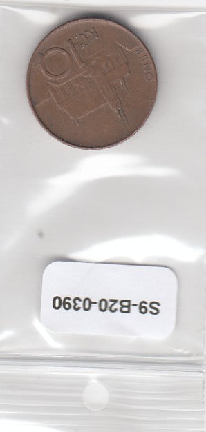 S9-B20-0390 Tsjechië 10 Korun ZFR- 1993 KM4