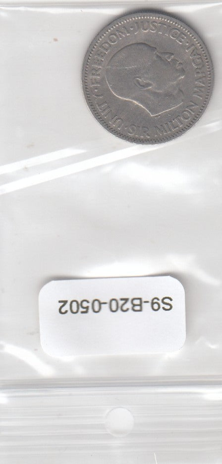 S9-B20-0502 Sierra Leone 10 Cents VF 1964 KM19