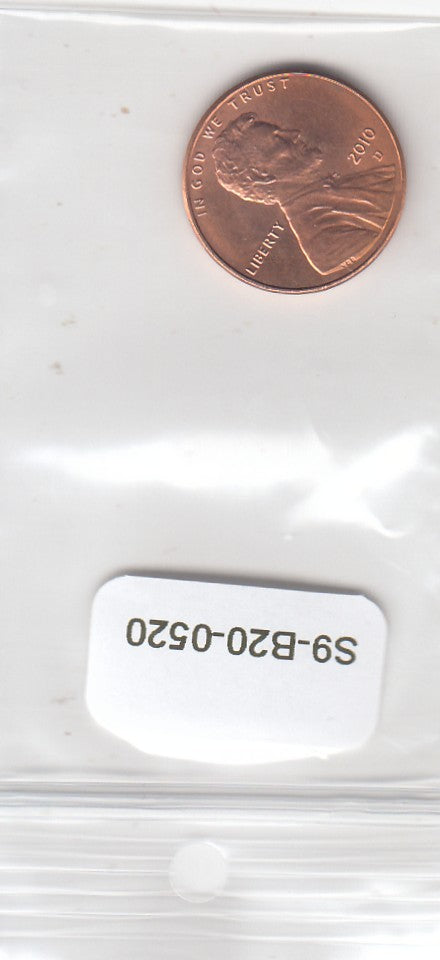 S9-B20-0520 Verenigde Staten 1 Cent ZG+ 2010 KM468 D