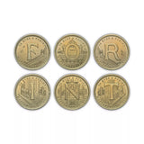 S9-B20-0587 Hungary 5 foriint UNC 20121 KM1014-KM1019   Set 6 coins