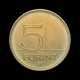 S9-B20-0587 Hungary 5 foriint UNC 20121 KM1014-KM1019   Set 6 coins