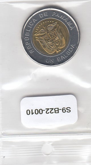 S9-B22-0010-M01 Panama 1 Balboa UNC 2019 KM164 Onze-Lieve-Vrouw van Barmhartigheidkerk