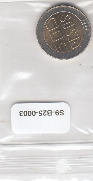 S9-B25-0003-M35 Colombia 500 Pesos UNC 2006 KM286