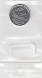 S9-B25-0007-M08 Trinidad Tobago 25 Cents UNC 2017 KM32b  Magnetic