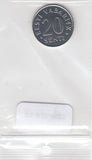 S9-B26-0023-M48 Estonia 20 Senti UNC 1997 KM24