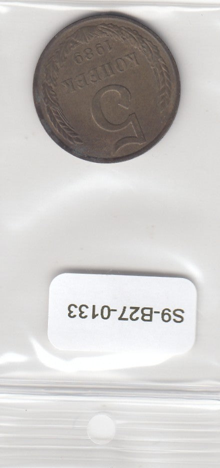 S9-B27-0133 Rusland 5 Kopeken ZG 1989 Y129a